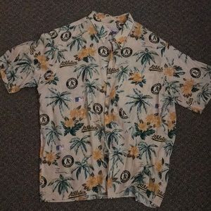 Oakland A’s Hawaiian shirt